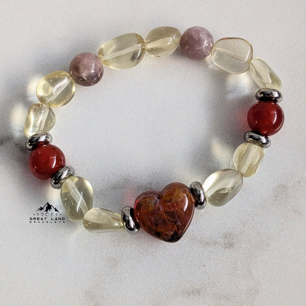 Heart of the Midnight Sun Bracelet