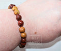 Duet Bracelet on wrist men's handmade beaded bracelets from your premier jewelry dealer